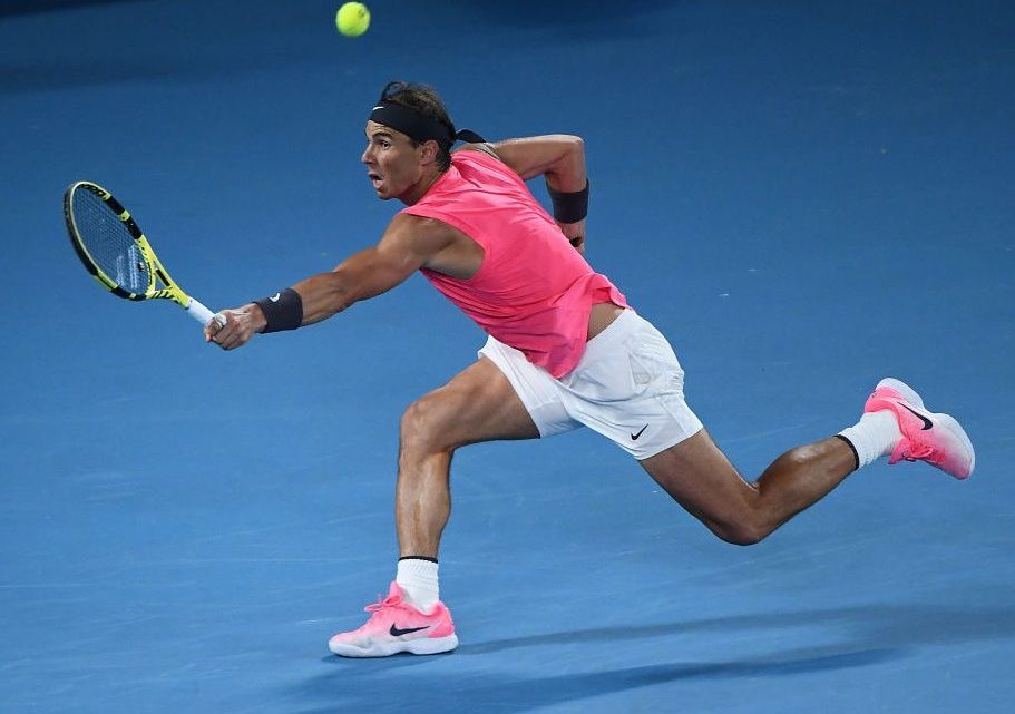 Rafael Nadal gặp sự cố hy hữu khi đang thi đấu ở giải Australia mở rộng